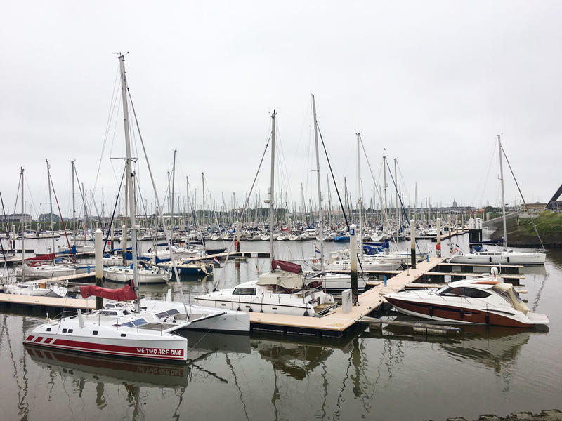 Jachthaven van Nieuwpoort