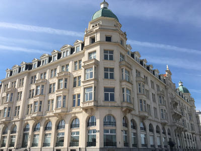 Palace hotel architectuur Zeebrugge