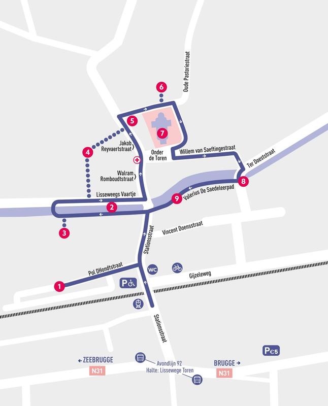 Plan Lichtfeest Lissewege 2023