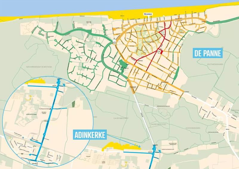 Parkeerplan De Panne